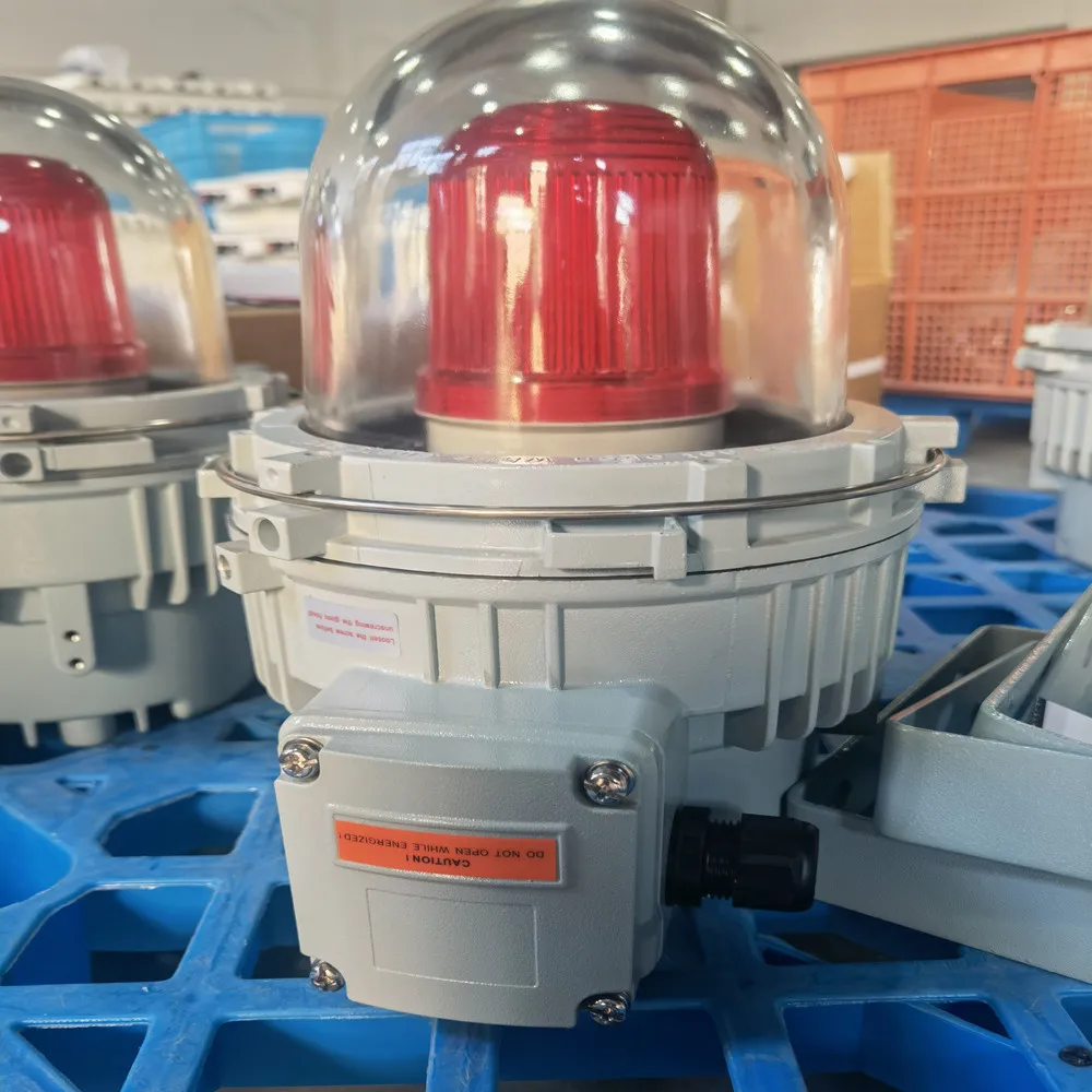 IECEX ATEX Certified Explosion-proof led road flares flashing Warning Light