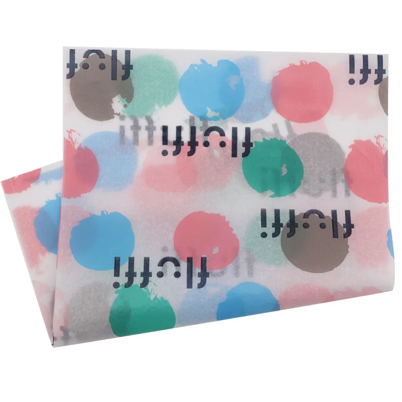 wholesale Luxury Custom Design Printing Valentines Day Florist Supplies Korean Style Paper Cloth&Shoes Wrapping Tissue Packaging