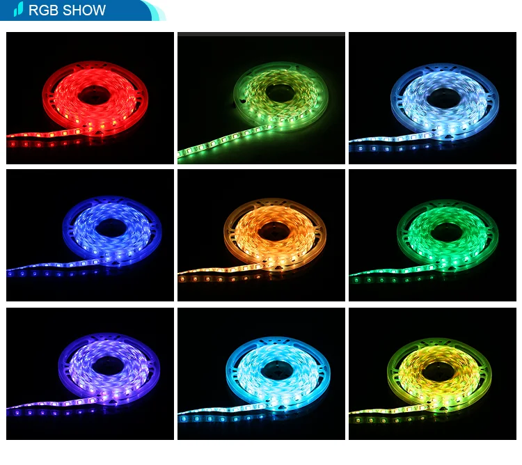 Wholesale Smart Cheap Wifi Flex 12V 5M Outdoor Flexible 2835 5050 SMD RGB Waterproof Led Strip Led Strip Lights Led Light Strip