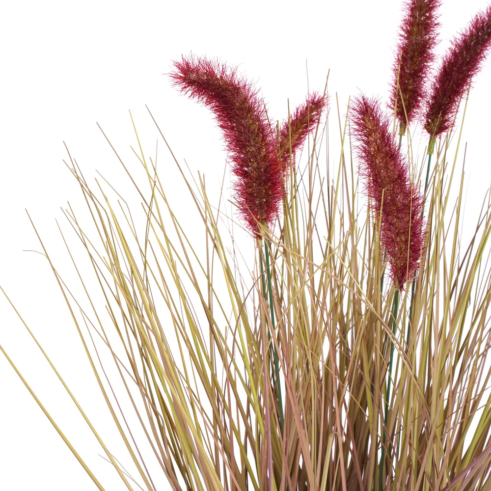 Most Popular Realistic indoor Decorative Artificial PVC Onion Grass Dog Tail Grass Plant