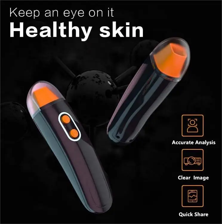 Salon Beauty Uv Light Clinic Observe Skin Age Scanner Smart Face Analysis Skin Care Analyzer Machine