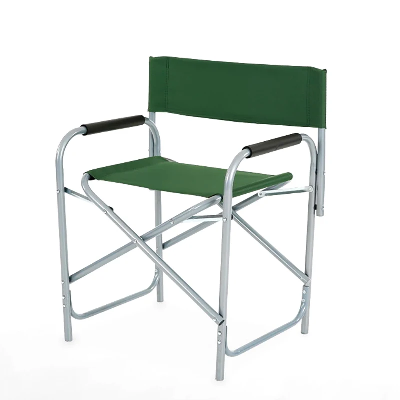 Aluminum Tourist Chair  with Armrest Portable Beach Chair with Backpack Camping Chair for Tourist