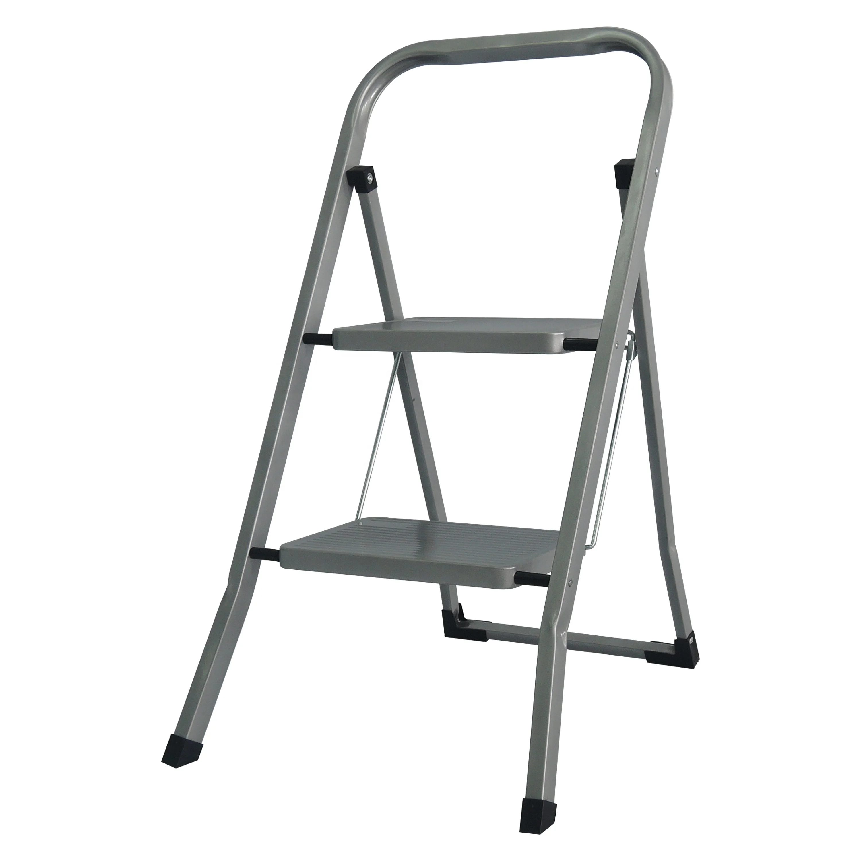 Folding Agility Attic Steel Step Household Ladders  Foldable Shelf Stabilizer Multipurpose Rack Platform