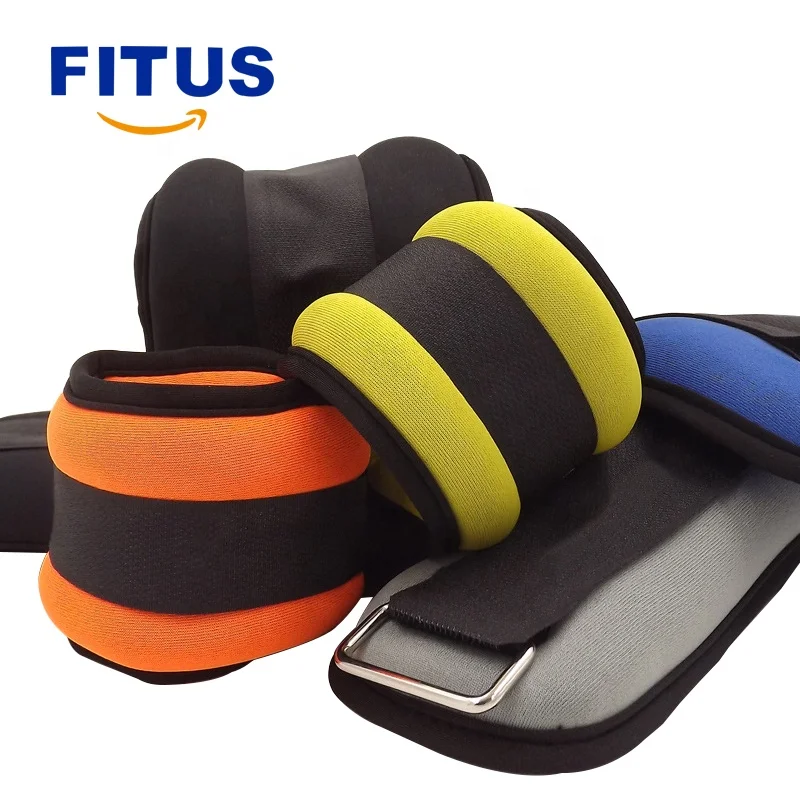 FITUS Custom logo Ankle & Wrist Weights Neoprene Fabric Filling with Iron Sand