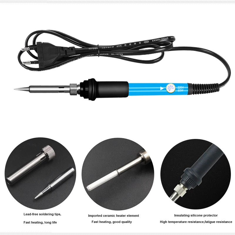 Hot Selling 220V60W Adjustable Temperature  Electric Soldering Irons