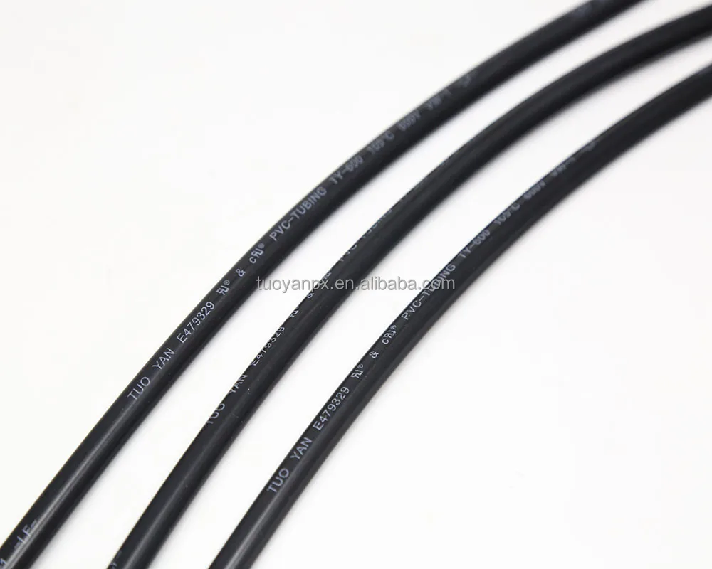 Non heat shrinking UL compliant -40~70 Degree protective insulating PVC TUBE