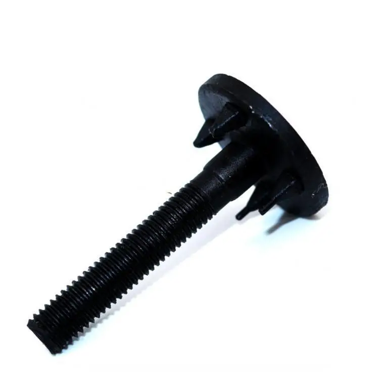 M6 M8 M10 M12 Belt Bolt for Elevator Nut and Washer for Bucket DIN15237 Carbon Steel with Hex Head Brass Material M3 Thread