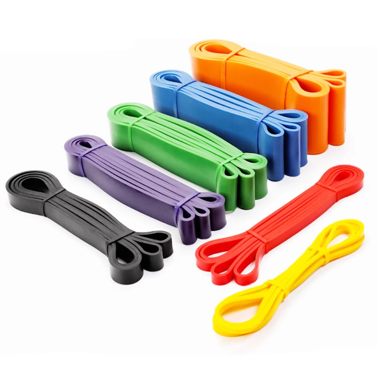 Man Natural Workout Elastic Fit Exercise Low Moq Resistance Band Set