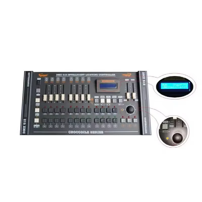 Crocodile 2024 Console DMX Controller 504 Channels Stage Light Lighting and Circuitry Design Service