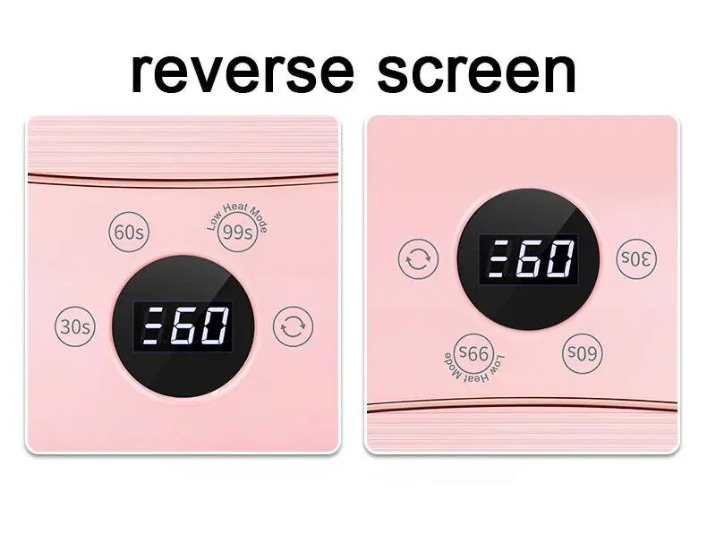 Ultra UV Rechargeable and Non-Rechargeable Nail Dryer 72W Wireless Gel Polish Lamp the Nail Dryer