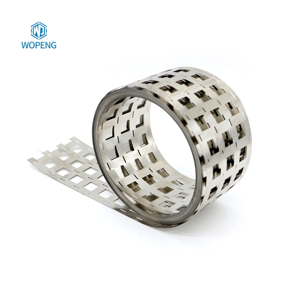Custom 1-8P Nickel Strip 32650 Battery Spot Welding Nickel Plate Steel Strip battery connector