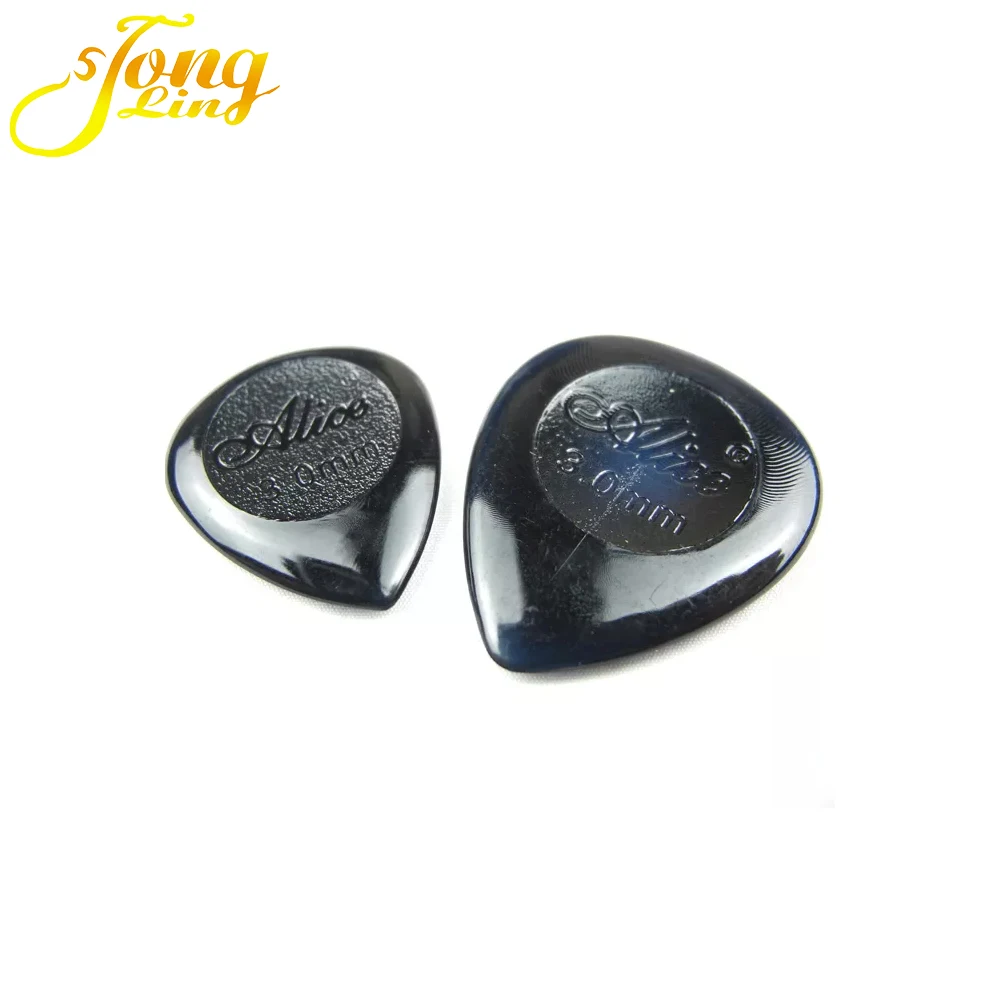 Wholesale Alice Drop-shaped Guitar Picks 1mm/2mm/3mm Transparent Durable Clear PC GuitarPicks