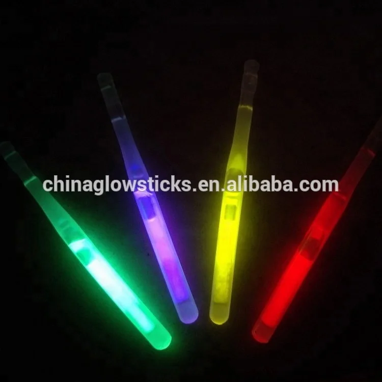 Neon fluorescence lollipop glow stick intubation glow light stick