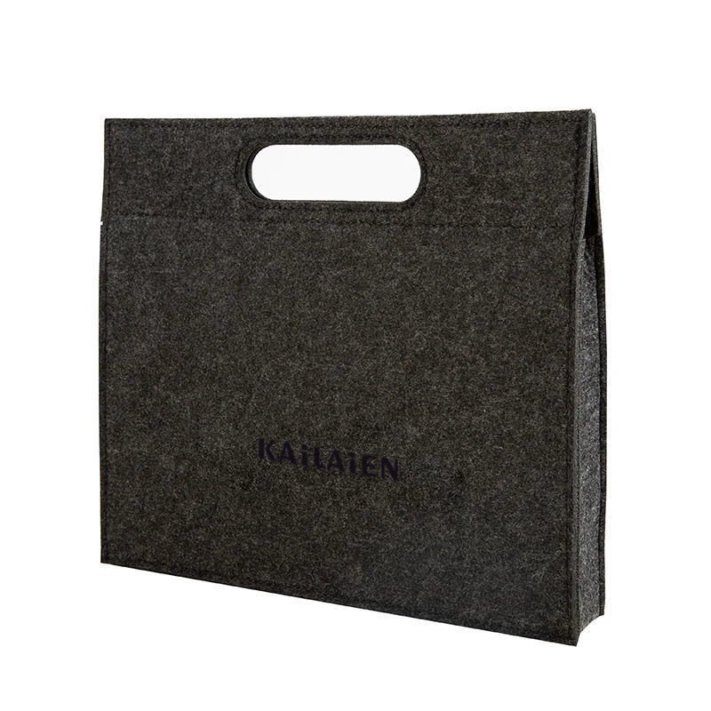 2024 Customized Stylish Business Portable Laptop Bag Protective Case for iPad and Computer Tablet Made of Stylish Felt
