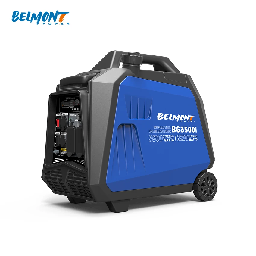 Китайская Фабрика 3.5KW 3.5KVA 3500 Вт тихий портативный 220V Инвертор Бензиновый Генератор запасные