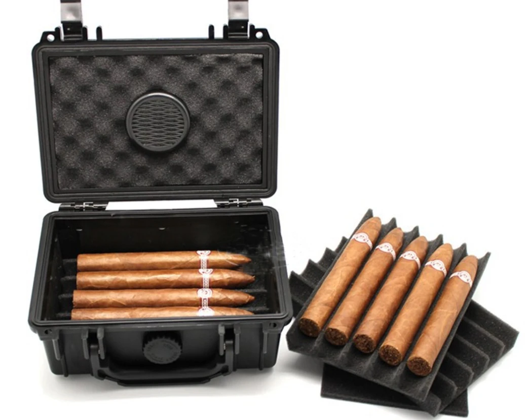 China produce Waterproof IP67 Plastic Cigar humidor box