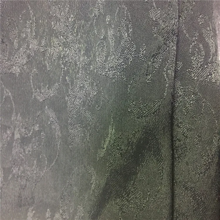 HIgh quality plain dyed jacquard fabric 100% viscose crepe fabric for garment,dress,curtain