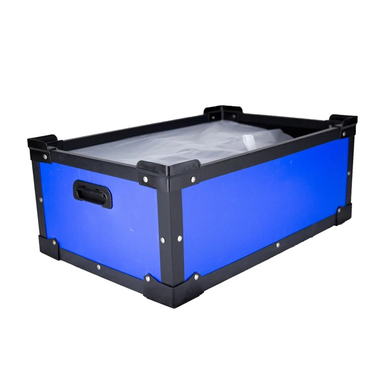 Customized Size Boxes Colorful Printing Eco-Friendly Material Bins Plastic box pp Corrugated for storage packing and handling