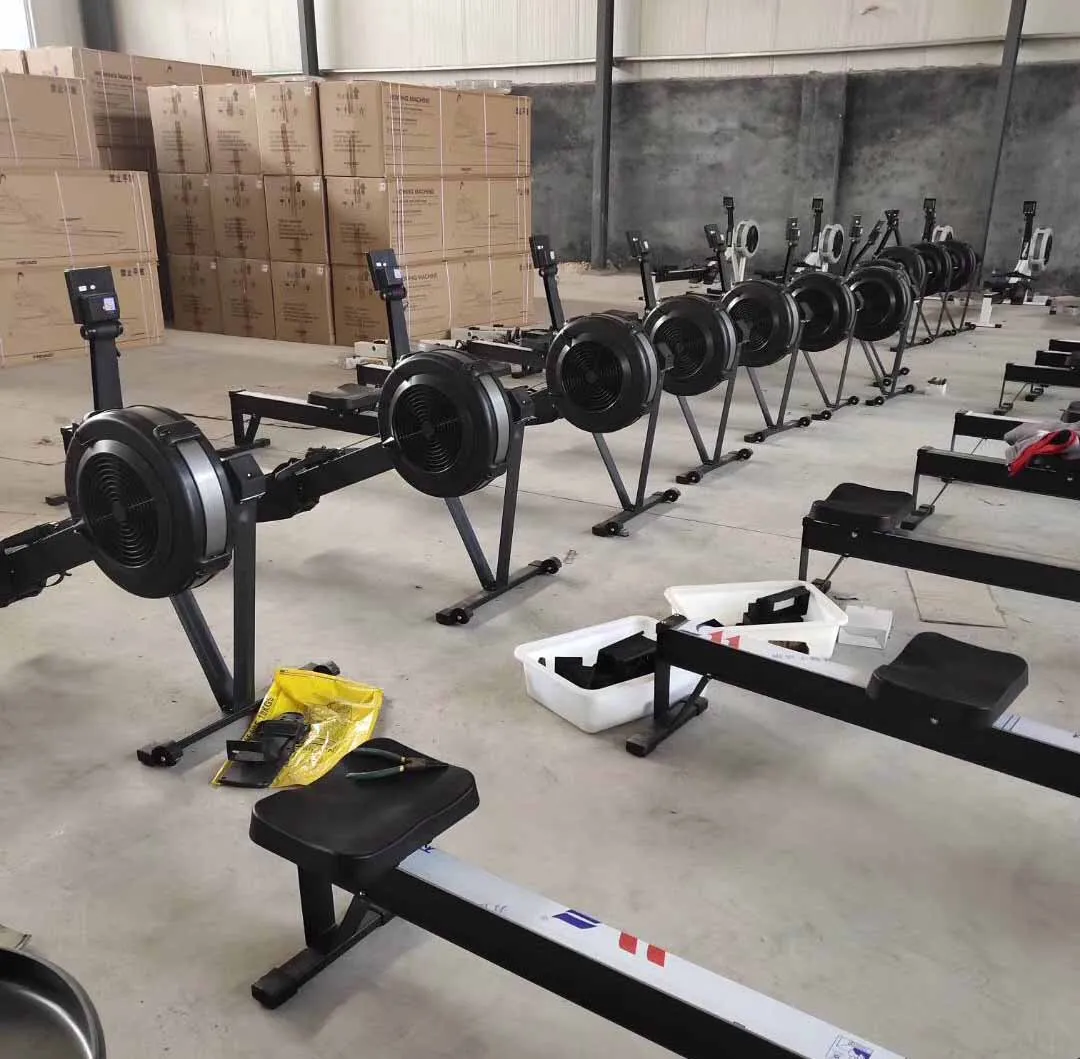 Hot sale ski air rowing machine for sale wind resistant rower machine gym