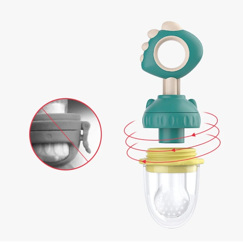 OEM 500Pcs Fruit Feeder Silicone Fruit Feeder Baby Fruit Pacifier