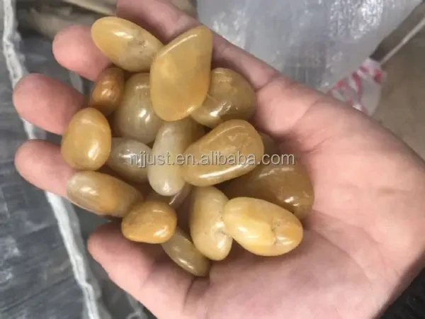 High quality polished pebble stone,driveway pebble stone,gardening stone as outdoor and paving road decoration