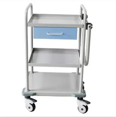 
Hospital Surgical Instrument Trolley Medicine Cart Trolley Hand Trolley 