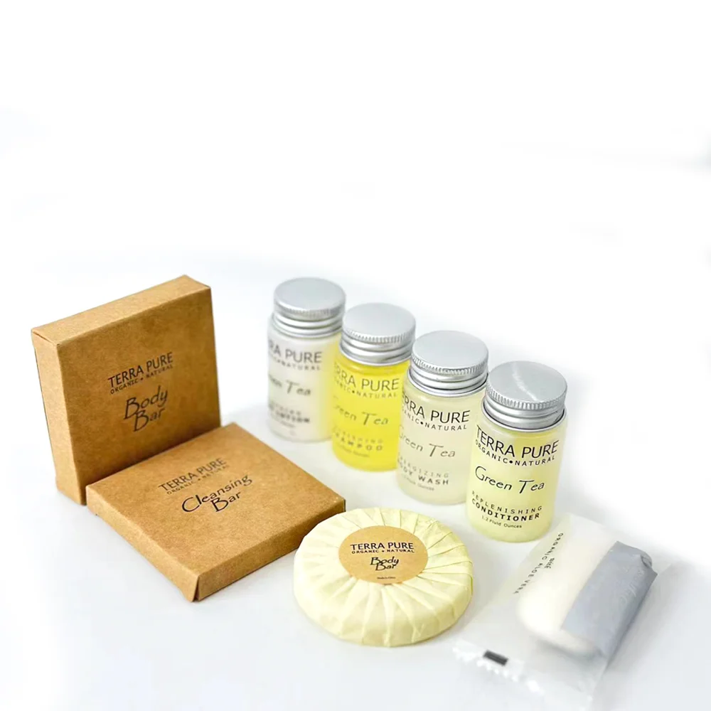 Wholesale Luxury Hotel Supply Customized Body Lotion Shower Gel Hair Conditioner Shampoo body soap bar