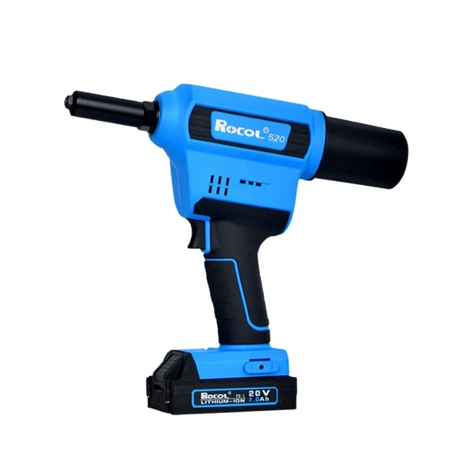 Electric wireless lithium battery rivet nut gun rechargeable riveting machine