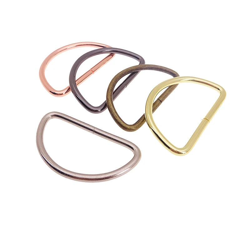 Best Sale Metal 2 Inch D Ring Dee Buckle Semi-Circle Ring For Purse Making