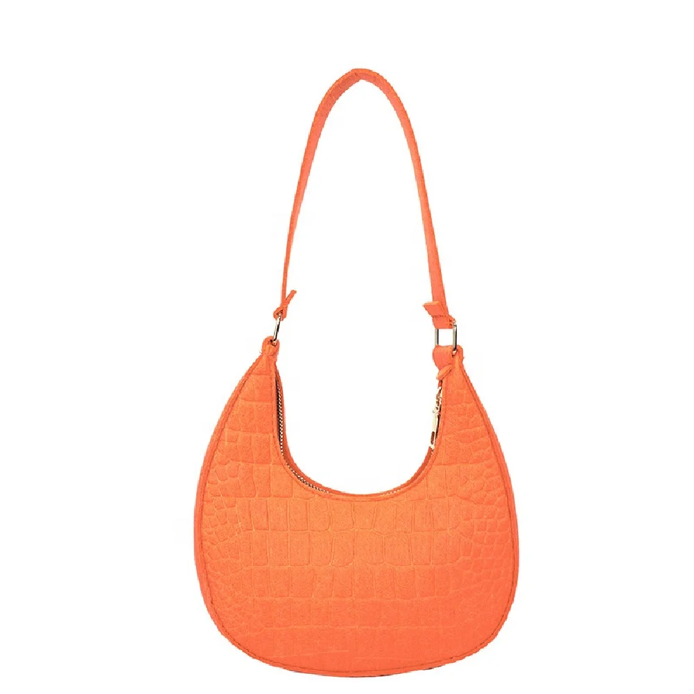 2024 Korean Summer Storage Underarm Leisure Shoulder Clutch Bag for Ladies Solid Color Trendy Cross Fashion Handbag