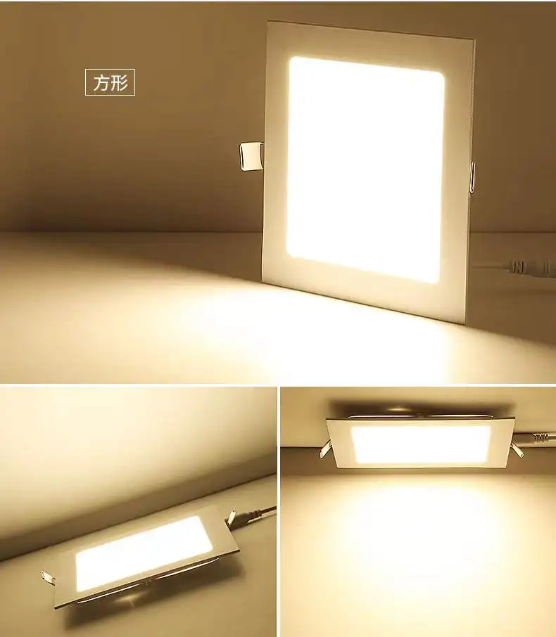 High quality economical round and square led Small panel light