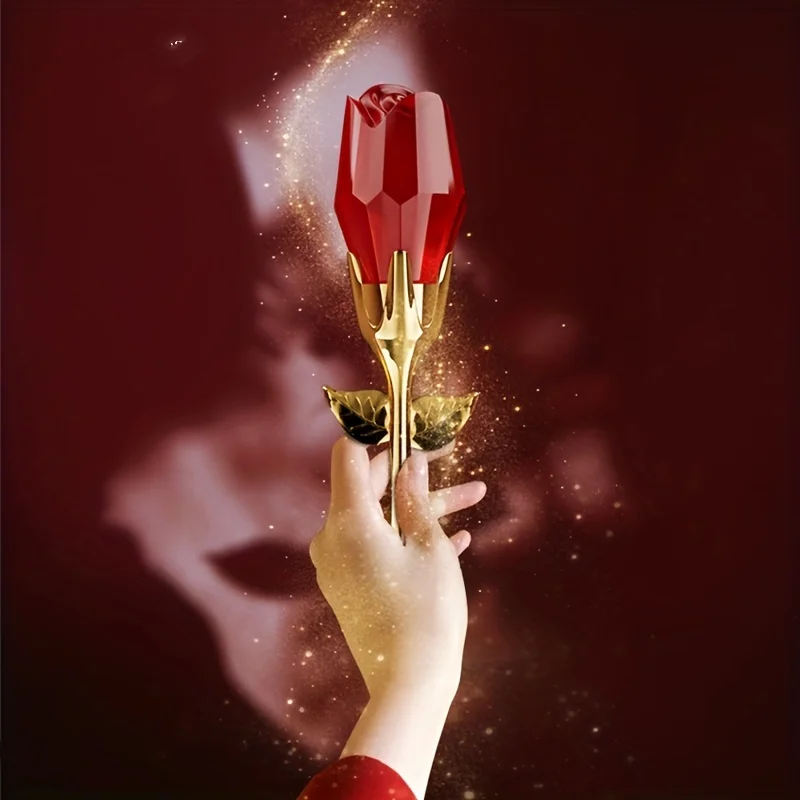 Classic Lady Perfume Red Rose Shape 50ml Perfume Women Long Lasting Fragrance Perfume For Women Eau De Toilette