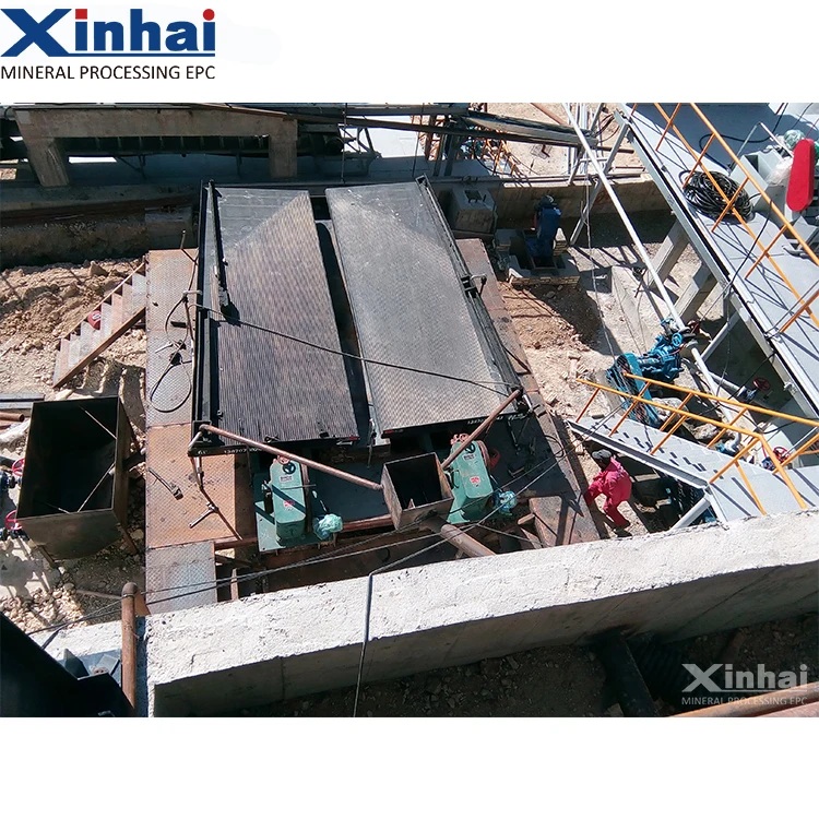 Gemini Mineral Tin Shaking Table Price for Sale