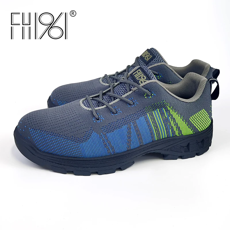FH1961 Hot Sale High Quality Rubber Work Safety Shoes Anti-odor Breathable Sneakers