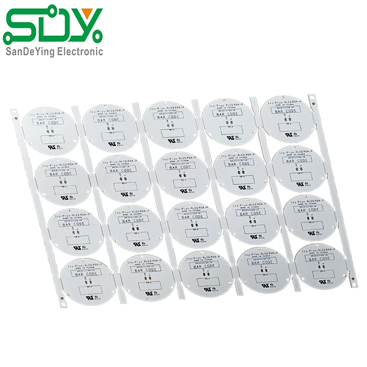 Аварийное освещение печатная плата круглая светодиодная алюминиевая печатная плата