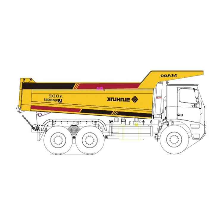 Top Quality Tires Size Tipper Dump Truck For Sale