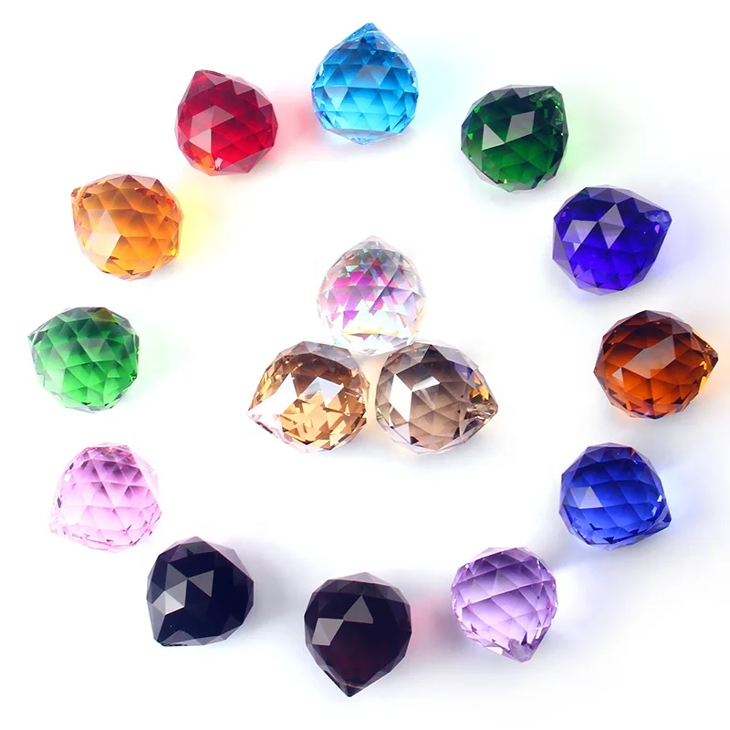 Beautiful Glass Chandelier Crystal Ball With High Quality For Home Fashion Lamp Parts Decoration