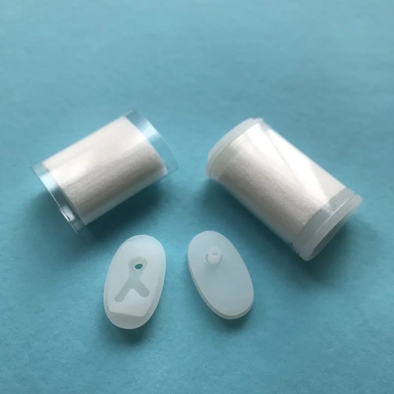 Custom non-woven PET cotton atomizing core oil absorption strip with hole