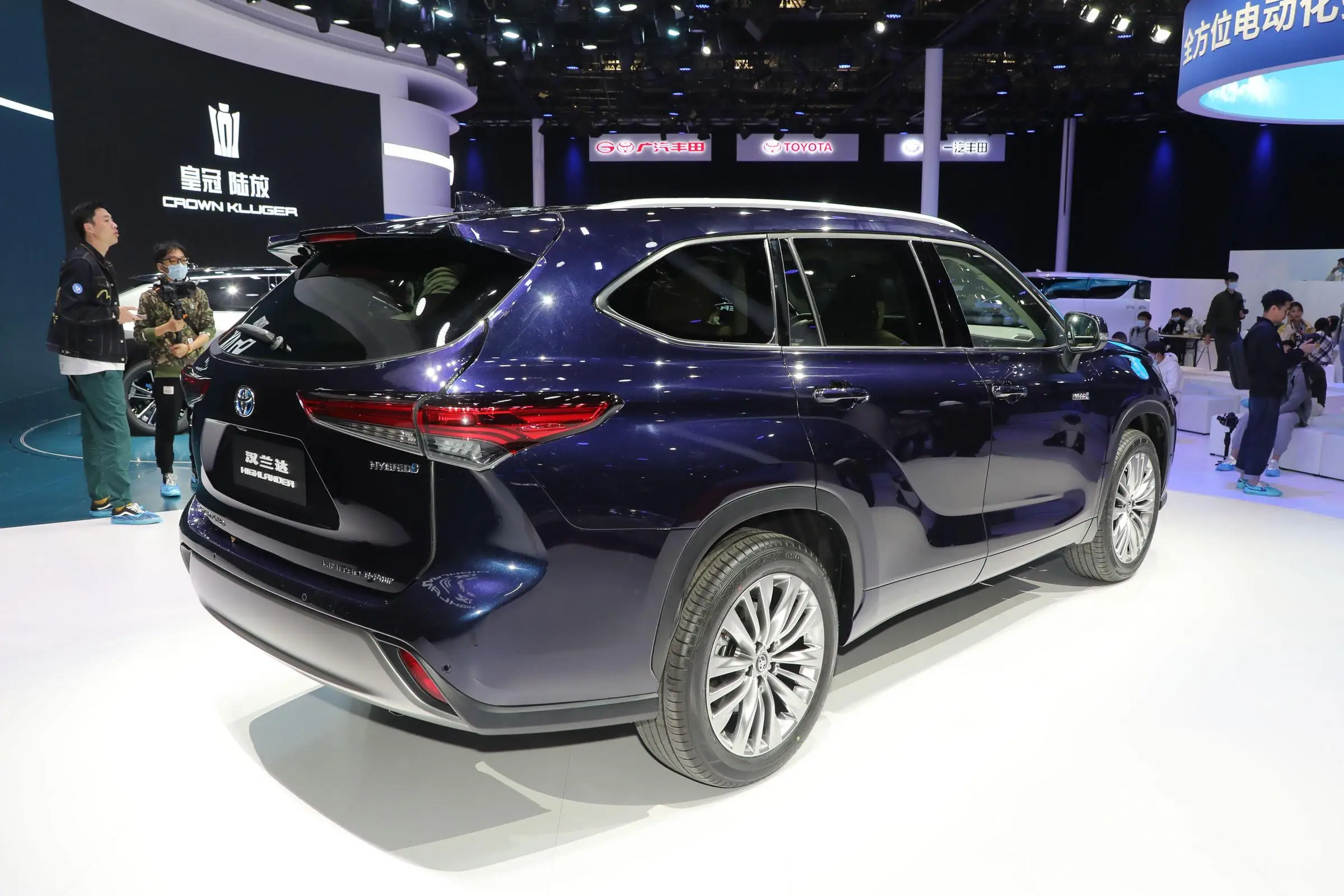2018 Toyota Highlander электрическая топливная автоматическая коробка передач левое рулевое управление производство кожаных сидений AWD R16 шина 1-25000 евро VI