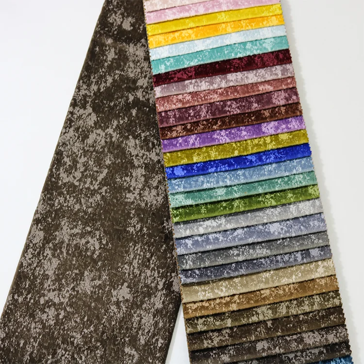 Buy Sofa Upholstery Fabric Online 240cm Glue Foil Printed Velvet Velour Fabrics Factorier in China
