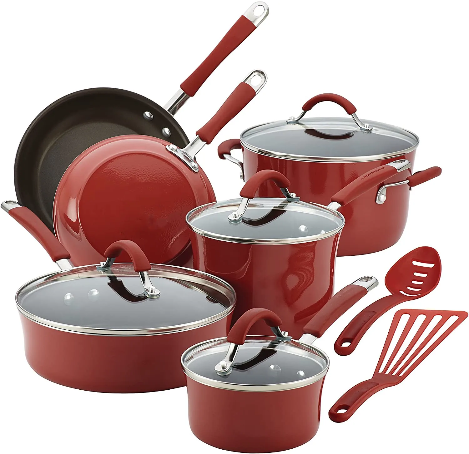 Top quality Nonstick Cookware Pots and Pans Set, 12 Piece By Chinese Supplier