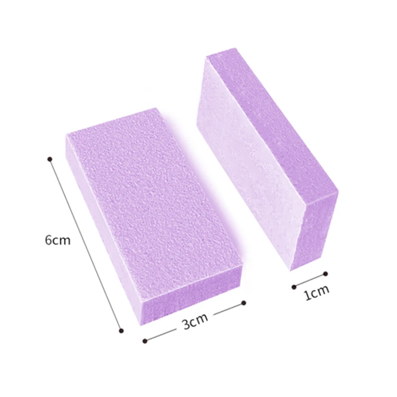 USA hotsale Wholesale 2way buffer 80/100/180  Manicure Pedicure Nail Care Mini Nail Buffer 1500 Pieces for nail supply