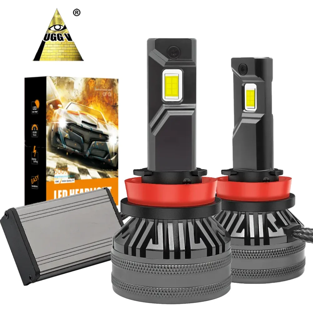 wholesale cob car headlight 9005 9006 h1 h4 h7 h11 80w 18000lm high power led headlight bulbs for car