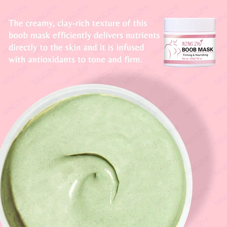 Private Label Wholesale Vegan Breast Care Moisturizing Firming Nourishing Boob mask