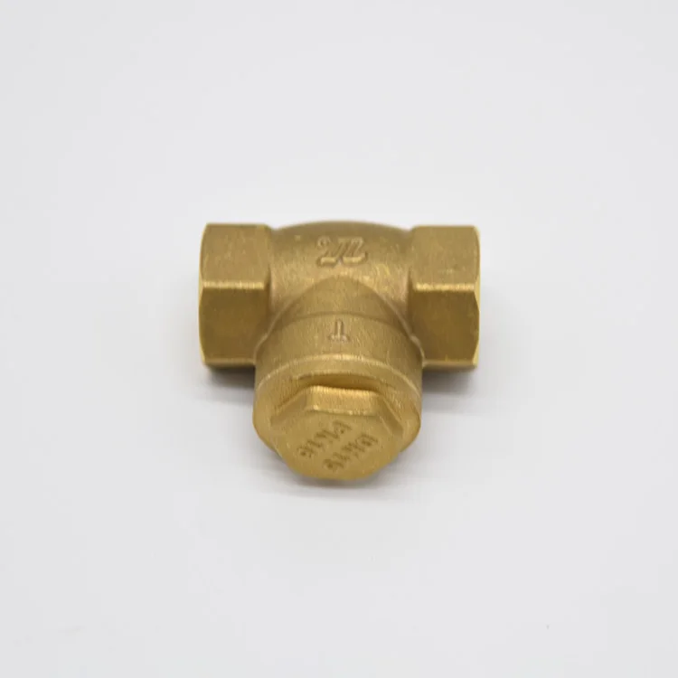Factory Provide Directly Good Selling Brass Foot Valve With Strainer