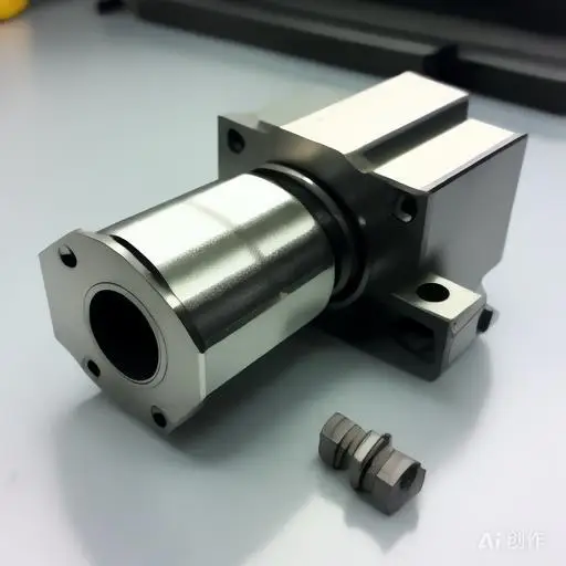 Aluminum alloy spindle parts