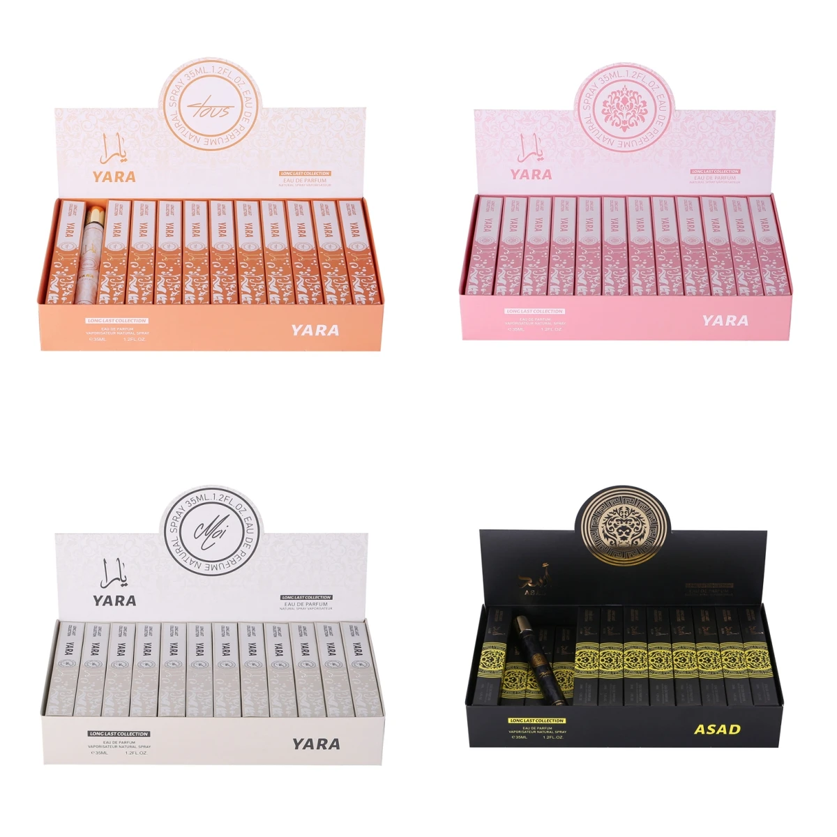 Hot sales middle east prefer love 35ML arabic perfume mini test tube perfume