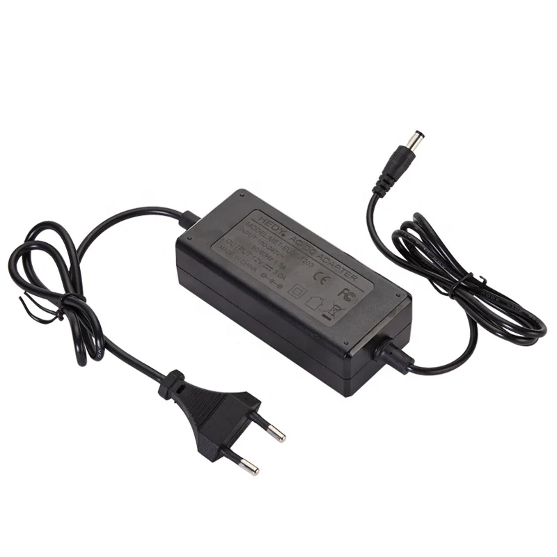 Адаптеры переменного тока 12V DC 3A 36W CCTV адаптер