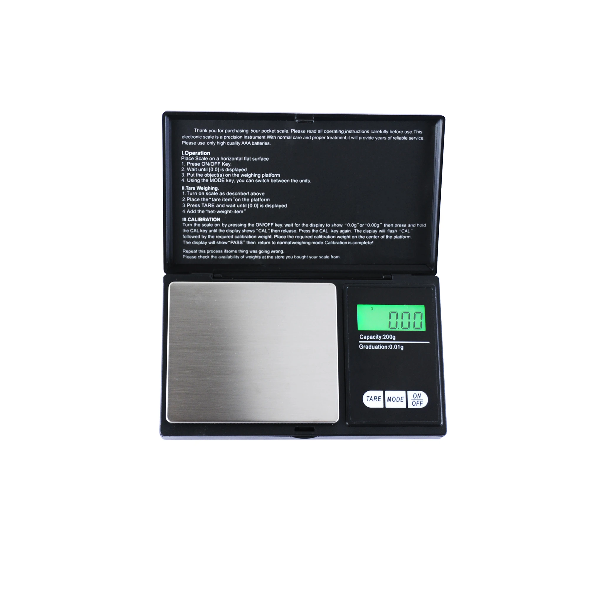 0.01g Accuracy Practically LCD Display Coins Diamond Jewelry Jewelry Industry Scale Electronic Balance Weigh Diamond Scale