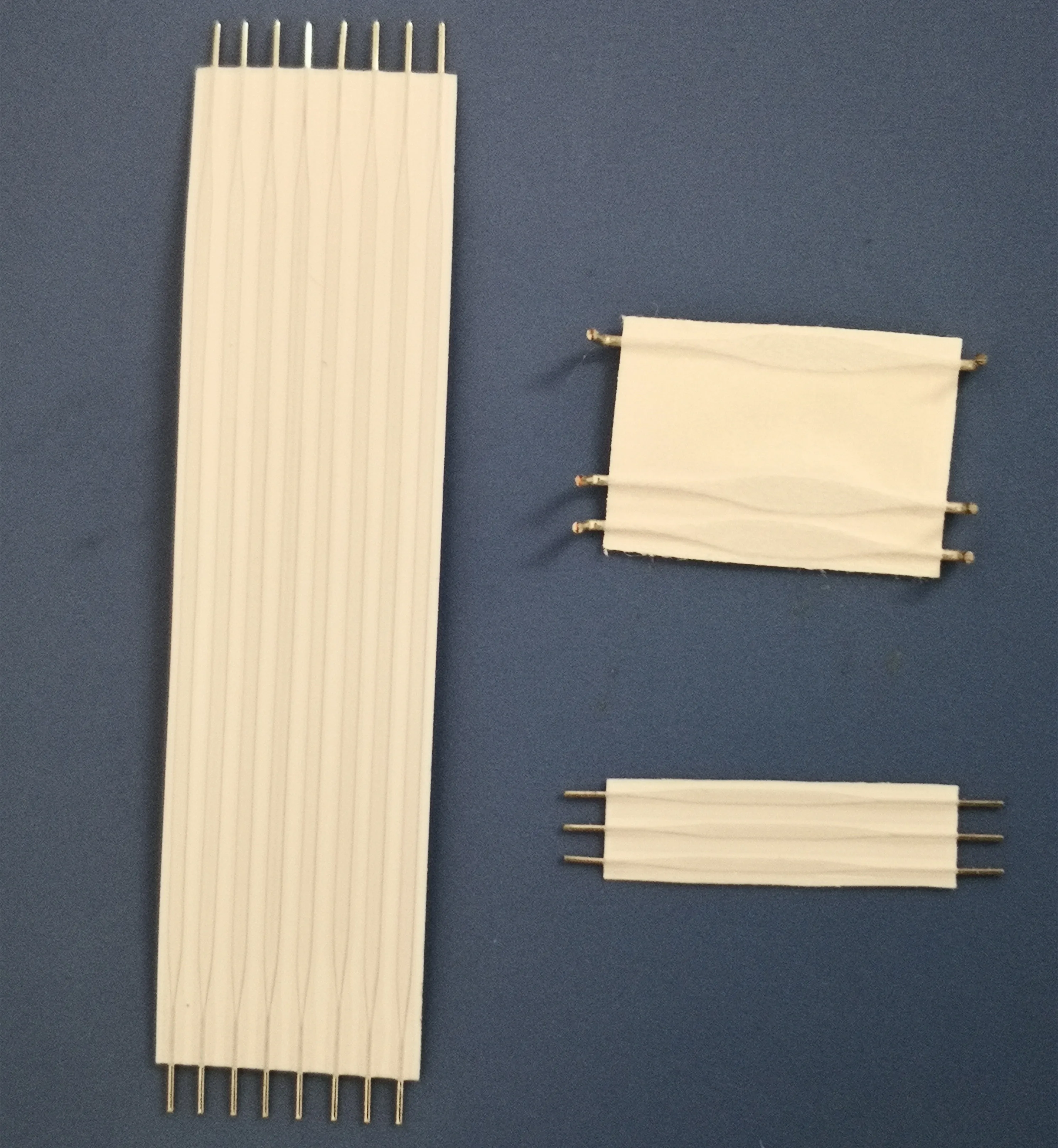 Professional Factory custom 2.54mm Pitch Nomex PI insulation RFC round flat cable jumpers